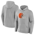 thumbnail image 1 of Men's Fanatics Heather Gray Cleveland Browns Deliver Fleece Pullover Hoodie, 1 of 3