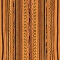 thumbnail image 1 of Ahgly Company Machine Washable Indoor Square Abstract Orange Modern Area Rugs, 7' Square, 1 of 4