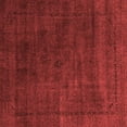 thumbnail image 1 of Ahgly Company Machine Washable Indoor Square Abstract Red Modern Area Rugs, 3' Square, 1 of 4