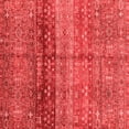 thumbnail image 1 of Ahgly Company Machine Washable Indoor Square Abstract Red Modern Area Rugs, 7' Square, 1 of 4