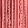 thumbnail image 1 of Ahgly Company Machine Washable Indoor Square Abstract Red Modern Area Rugs, 8' Square, 1 of 4