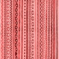 thumbnail image 1 of Ahgly Company Machine Washable Indoor Square Abstract Red Modern Area Rugs, 8' Square, 1 of 4