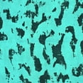 thumbnail image 1 of Ahgly Company Machine Washable Indoor Square Abstract Turquoise Blue Modern Area Rugs, 3' Square, 1 of 4