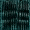 thumbnail image 1 of Ahgly Company Machine Washable Indoor Square Abstract Turquoise Blue Modern Area Rugs, 8' Square, 1 of 4
