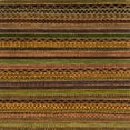 thumbnail image 1 of Ahgly Company Machine Washable Indoor Square Abstract Vermilion Red Area Rugs, 4' Square, 1 of 7