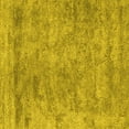 thumbnail image 1 of Ahgly Company Machine Washable Indoor Square Abstract Yellow Contemporary Area Rugs, 3' Square, 1 of 4