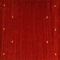 thumbnail image 1 of Ahgly Company Machine Washable Indoor Square Abstract Yellow Contemporary Area Rugs, 4' Square, 1 of 4