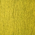 thumbnail image 1 of Ahgly Company Machine Washable Indoor Square Abstract Yellow Contemporary Area Rugs, 6' Square, 1 of 4