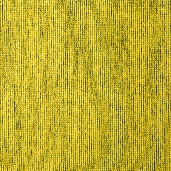 Ahgly Company Machine Washable Indoor Square Abstract Yellow Contemporary Area Rugs, 6' Square