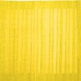 thumbnail image 1 of Ahgly Company Machine Washable Indoor Square Abstract Yellow Contemporary Area Rugs, 8' Square, 1 of 4