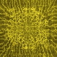 thumbnail image 1 of Ahgly Company Machine Washable Indoor Square Abstract Yellow Modern Area Rugs, 4' Square, 1 of 4