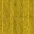thumbnail image 1 of Ahgly Company Machine Washable Indoor Square Abstract Yellow Modern Area Rugs, 7' Square, 1 of 4