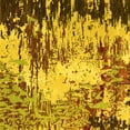 thumbnail image 1 of Ahgly Company Machine Washable Indoor Square Abstract Yellow Modern Area Rugs, 7' Square, 1 of 4