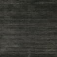 thumbnail image 1 of Ahgly Company Machine Washable Indoor Square Contemporary Charcoal Black Area Rugs, 7' Square, 1 of 7