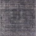 thumbnail image 1 of Ahgly Company Machine Washable Indoor Square Industrial Modern Plum Purple Area Rugs, 6' Square, 1 of 7