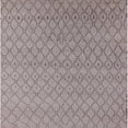 thumbnail image 1 of Ahgly Company Machine Washable Indoor Square Industrial Modern Rose Dust Purple Area Rugs, 3' Square, 1 of 7