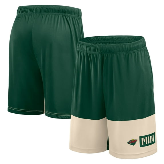 Men's Logo Athletic Green Minnesota Wild Best of the Best Shorts