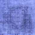 thumbnail image 1 of Ahgly Company Machine Washable Indoor Square Oriental Blue Industrial Area Rugs, 6' Square, 1 of 4