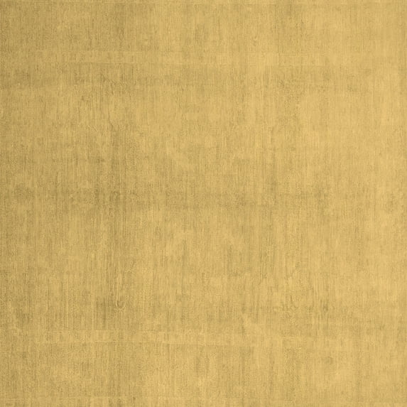 Ahgly Company Machine Washable Indoor Square Oriental Brown Modern Area Rugs, 3' Square