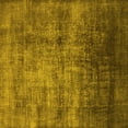 thumbnail image 1 of Ahgly Company Machine Washable Indoor Square Oriental Yellow Industrial Area Rugs, 5' Square, 1 of 4