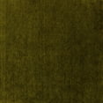 thumbnail image 1 of Ahgly Company Machine Washable Indoor Square Oriental Yellow Industrial Area Rugs, 5' Square, 1 of 4