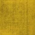 thumbnail image 1 of Ahgly Company Machine Washable Indoor Square Oriental Yellow Industrial Area Rugs, 5' Square, 1 of 4