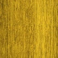 thumbnail image 1 of Ahgly Company Machine Washable Indoor Square Oriental Yellow Modern Area Rugs, 6' Square, 1 of 4