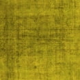 thumbnail image 1 of Ahgly Company Machine Washable Indoor Square Persian Yellow Bohemian Area Rugs, 3' Square, 1 of 4