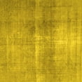 thumbnail image 1 of Ahgly Company Machine Washable Indoor Square Persian Yellow Traditional Area Rugs, 3' Square, 1 of 4