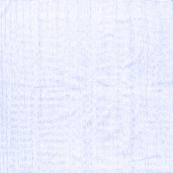 Ahgly Company Machine Washable Indoor Square Solid Blue Modern Area Rugs, 4' Square