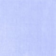 thumbnail image 1 of Ahgly Company Machine Washable Indoor Square Solid Blue Modern Area Rugs, 4' Square, 1 of 4