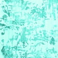 thumbnail image 1 of Ahgly Company Machine Washable Indoor Square Solid Turquoise Blue Modern Area Rugs, 5' Square, 1 of 4