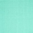 thumbnail image 1 of Ahgly Company Machine Washable Indoor Square Solid Turquoise Blue Modern Area Rugs, 6' Square, 1 of 4