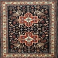 thumbnail image 1 of Ahgly Company Machine Washable Indoor Square Traditional Dark Scarlet Red Area Rugs, 8' Square, 1 of 7