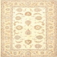 thumbnail image 1 of Ahgly Company Machine Washable Indoor Square Traditional Gold Area Rugs, 6' Square, 1 of 7