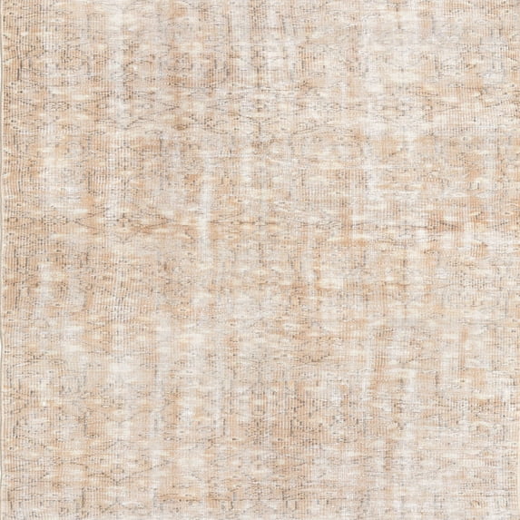 Ahgly Company Machine Washable Indoor Square Traditional Gold Area Rugs, 8' Square