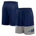 thumbnail image 1 of Men's Logo Athletic Navy Dallas Cowboys Best of the Best Shorts, 1 of 3