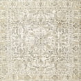 thumbnail image 1 of Ahgly Company Machine Washable Indoor Square Traditional Tan Brown Area Rugs, 10' Square, 1 of 7
