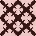 thumbnail image 1 of Ahgly Company Machine Washable Indoor Square Transitional Deep Rose Pink Area Rugs, 6' Square, 1 of 7
