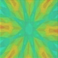 thumbnail image 1 of Ahgly Company Machine Washable Indoor Square Transitional Green Area Rugs, 8' Square, 1 of 7