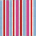 thumbnail image 1 of Ahgly Company Machine Washable Indoor Square Transitional Pink Violet Pink Area Rugs, 8' Square, 1 of 7