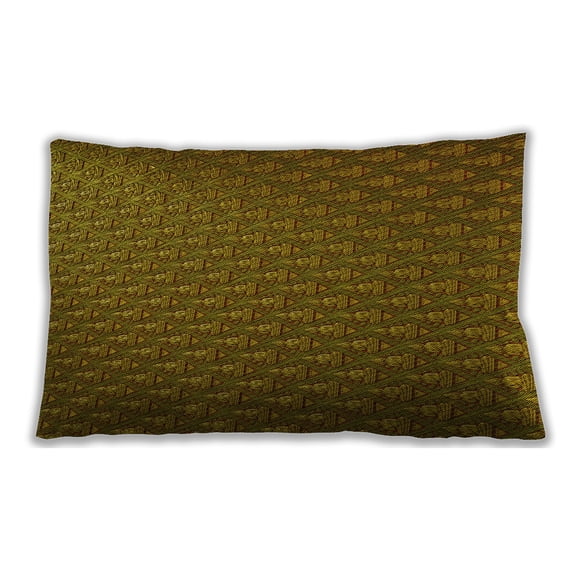 Ahgly Company Outdoor Rectangular Contemporary Lumbar Throw Pillow, 13 inch by 19 inch