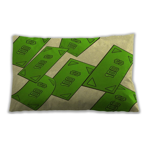 Ahgly Company Outdoor Rectangular Contemporary Lumbar Throw Pillow, 13 inch by 19 inch