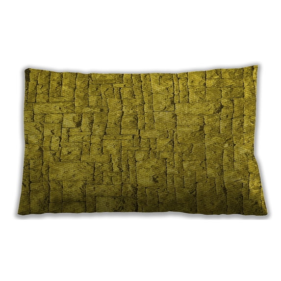 Ahgly Company Outdoor Rectangular Contemporary Lumbar Throw Pillow, 13 inch by 19 inch