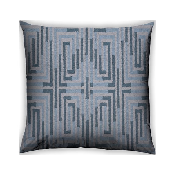 Ahgly Company Outdoor Square Contemporary Throw Pillow, 18 inch by 18 inch