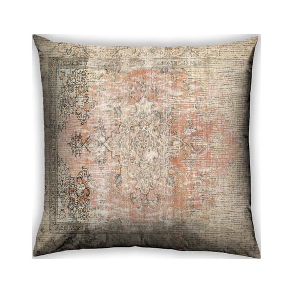 Ahgly Company Outdoor Square Contemporary Throw Pillow, 18 inch by 18 inch