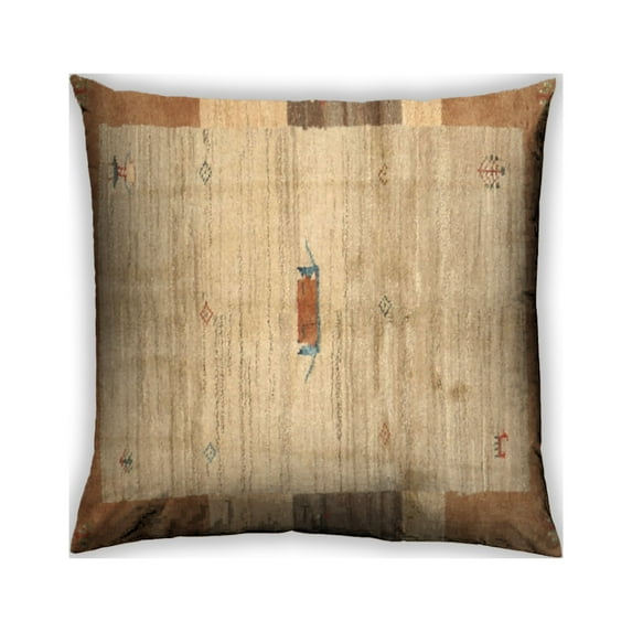 Ahgly Company Outdoor Square Contemporary Throw Pillow, 18 inch by 18 inch