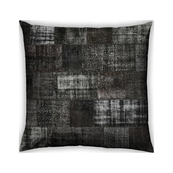 Ahgly Company Outdoor Square Contemporary Throw Pillow, 18 inch by 18 inch