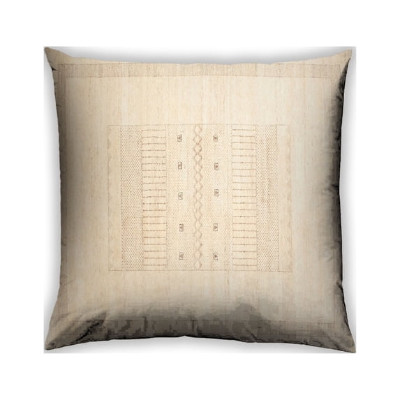 Ahgly Company Outdoor Square Contemporary Throw Pillow, 18 inch by 18 inch