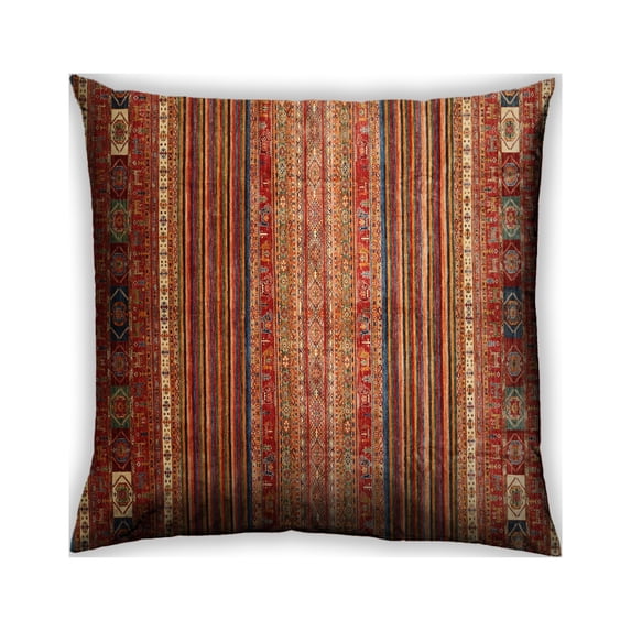 Ahgly Company Outdoor Square Contemporary Throw Pillow, 18 inch by 18 inch